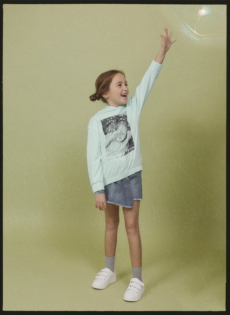 Zippy Zippy Cotton Sweatshirt For Girls
