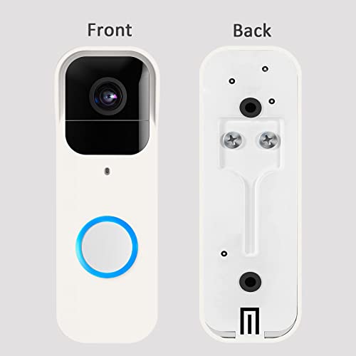 LEFXMOPHY Camera Cover Compatible with Blink Video Doorbell Case White Silicone Weatherproof Protector - Image 5