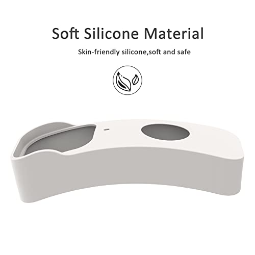 LEFXMOPHY Camera Cover Compatible with Blink Video Doorbell Case White Silicone Weatherproof Protector - Image 3