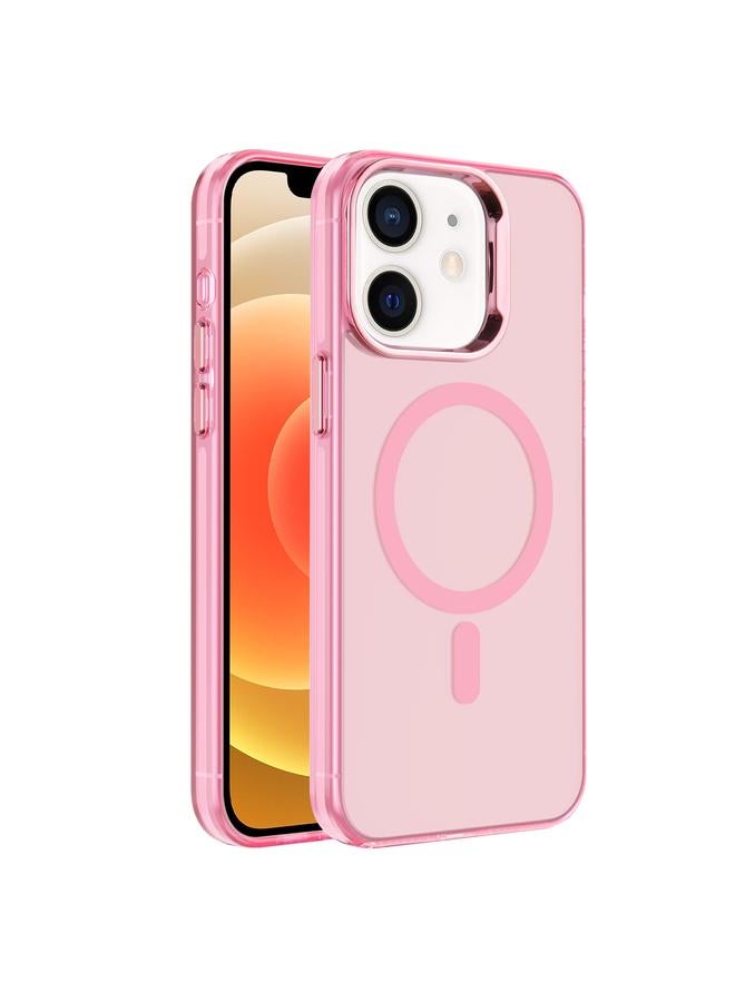 Zaboon Case For iPhone 12 Electroplated IMD Magsafe PC Hybrid TPU Phone Case - Image 1