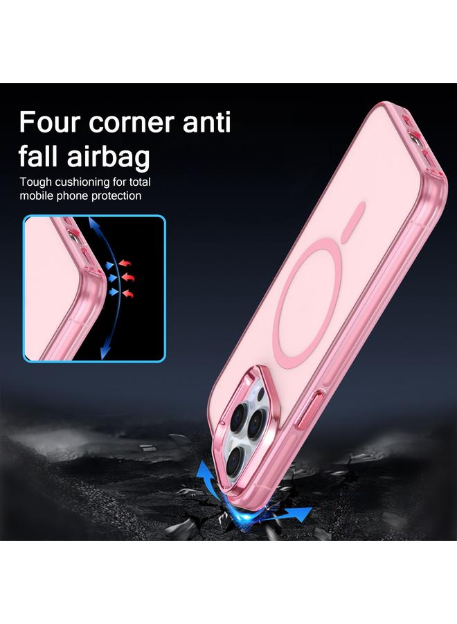 Zaboon Case For iPhone 12 Electroplated IMD Magsafe PC Hybrid TPU Phone Case - Image 4