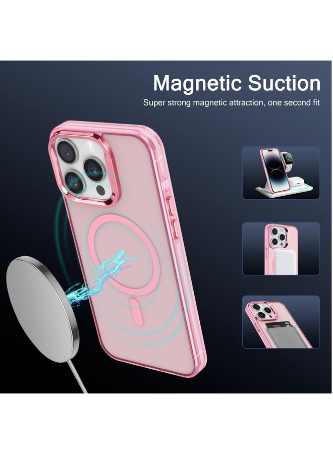 Zaboon Case For iPhone 12 Electroplated IMD Magsafe PC Hybrid TPU Phone Case - Image 2