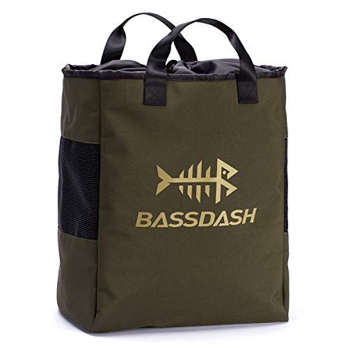 BASSDASH Fishing Hunting Wader Bag Vented Mesh Shoe Boot Bag - Image 1