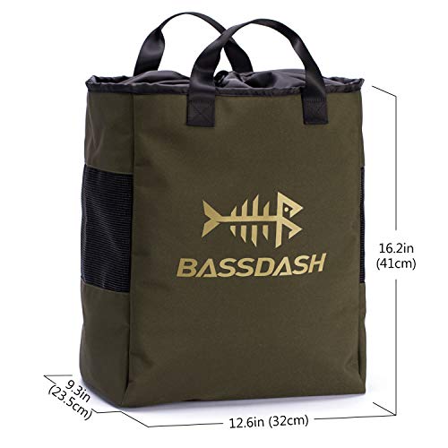BASSDASH Fishing Hunting Wader Bag Vented Mesh Shoe Boot Bag - Image 3