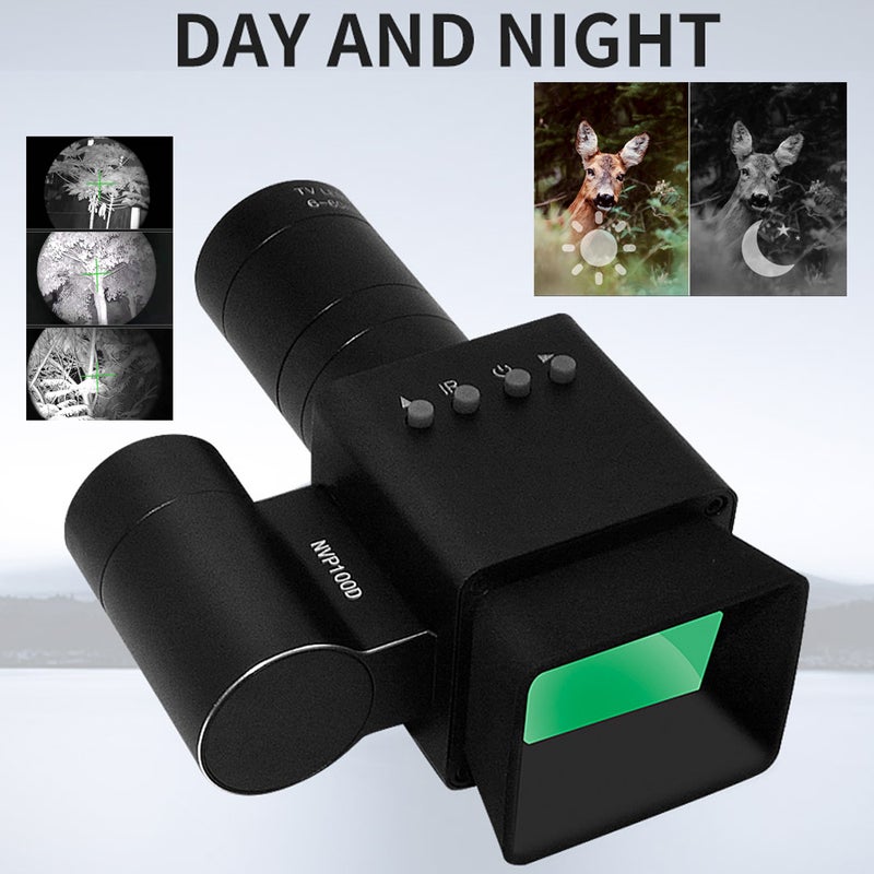1080P Night-Visions Device 10X Optical Magnification Mini Full Metal Structure - Professional Coated Lens Night-Visions Device for Outdoor Observation - Image 5