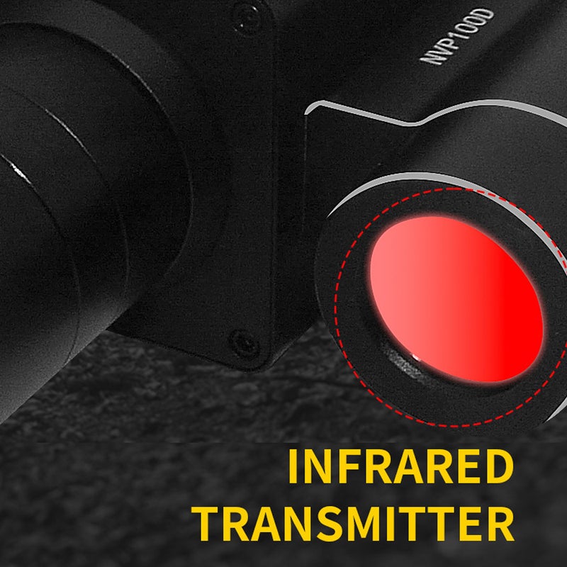 1080P Night-Visions Device 10X Optical Magnification Mini Full Metal Structure - Professional Coated Lens Night-Visions Device for Outdoor Observation - Image 3