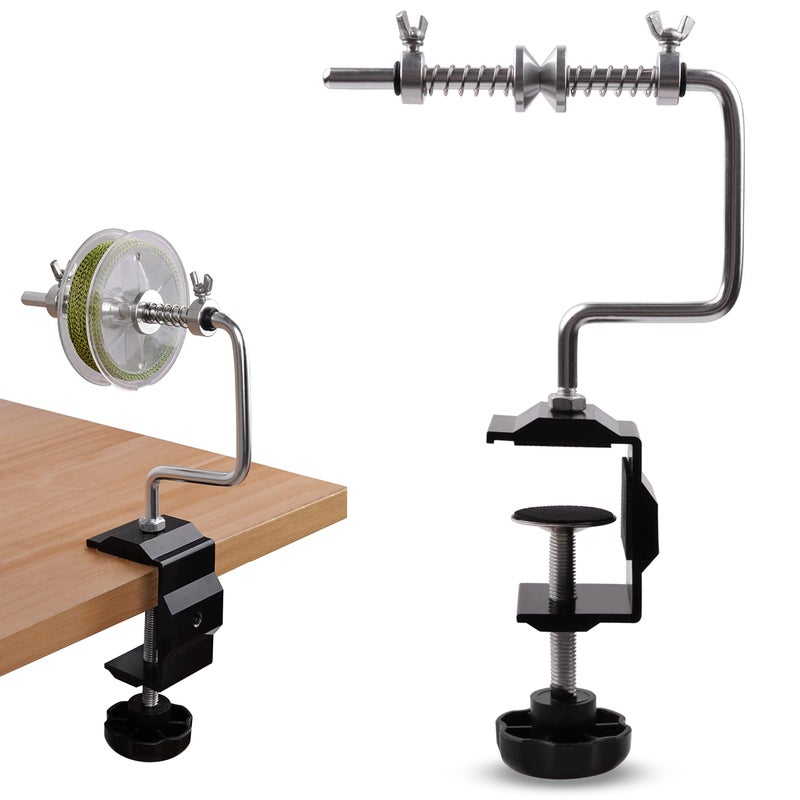 OROOTL Fishing Line Winder Spooler with Clamp Adjustable Stable Fishing Reel Spooler Machine Protable Spinning Reel Spool Spooling Station Winding System Device - Image 1