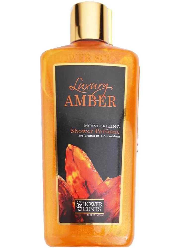 Shower Scents Shower Scents Luxury Amber Shower Perfume 312 ml