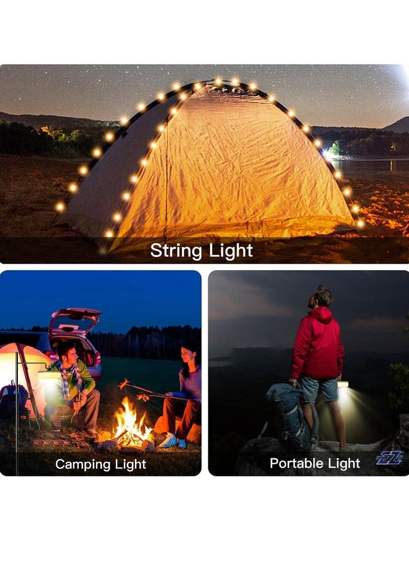 ELTRAZONE String Lights for Camping & Hiking – Waterproof LED Fairy Lights, Portable Battery-Powered, 10/20/30 Feet, Multi-Color Options, Perfect for Outdoor Adventures, Decorations, and Lighting  - Image 2