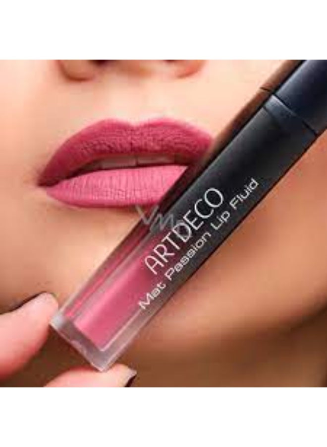 Artdeco Mat Passion Lip Fluid Color 33 Smooth Plum 3ml - Image 4