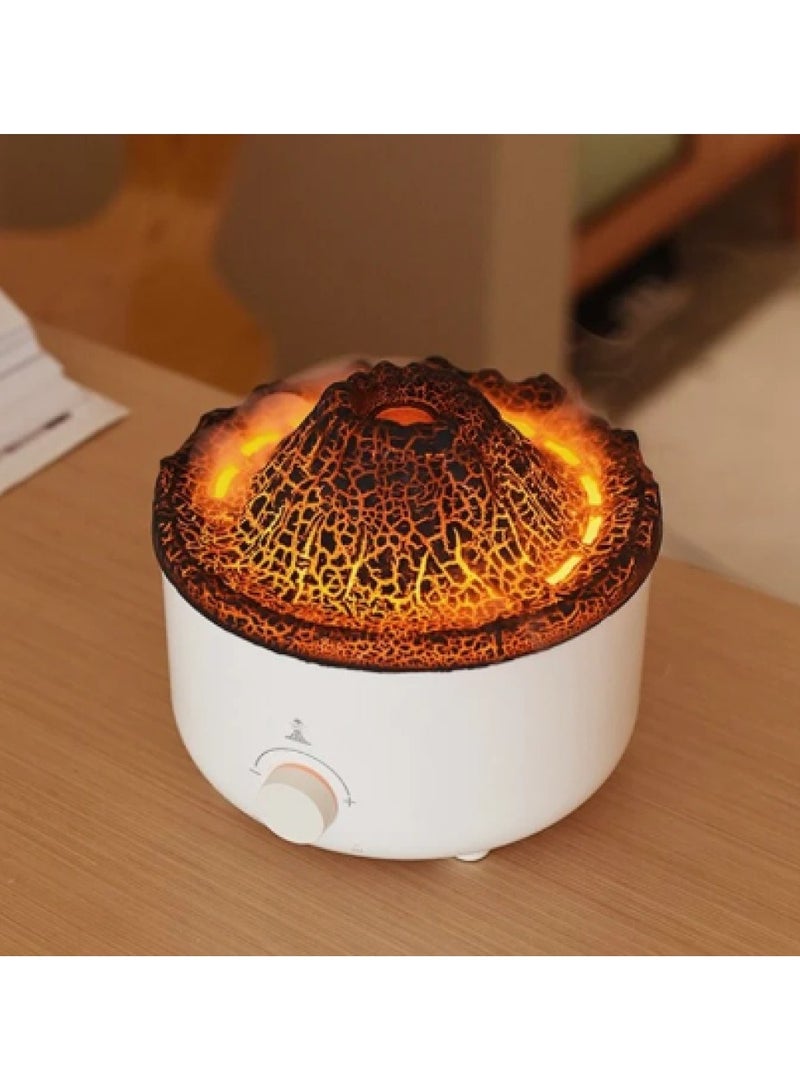 دينكس فواحة ذكية بمجسم بركان متعددة الإضاءة مع ريموت تحكم عن بعد سعة 560 مل دينكس - Image 5