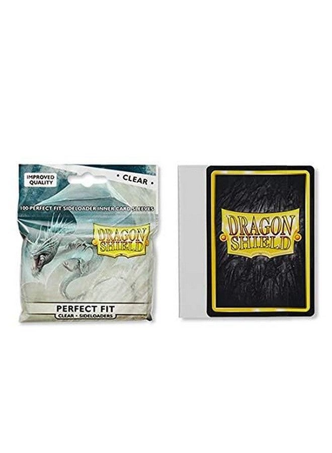 dragon shield 5 Packs Dragon Shield Inner Sleeve Sideloader Clear Standard Size 100 ct Card Sleeves Value Bundle! - Image 3