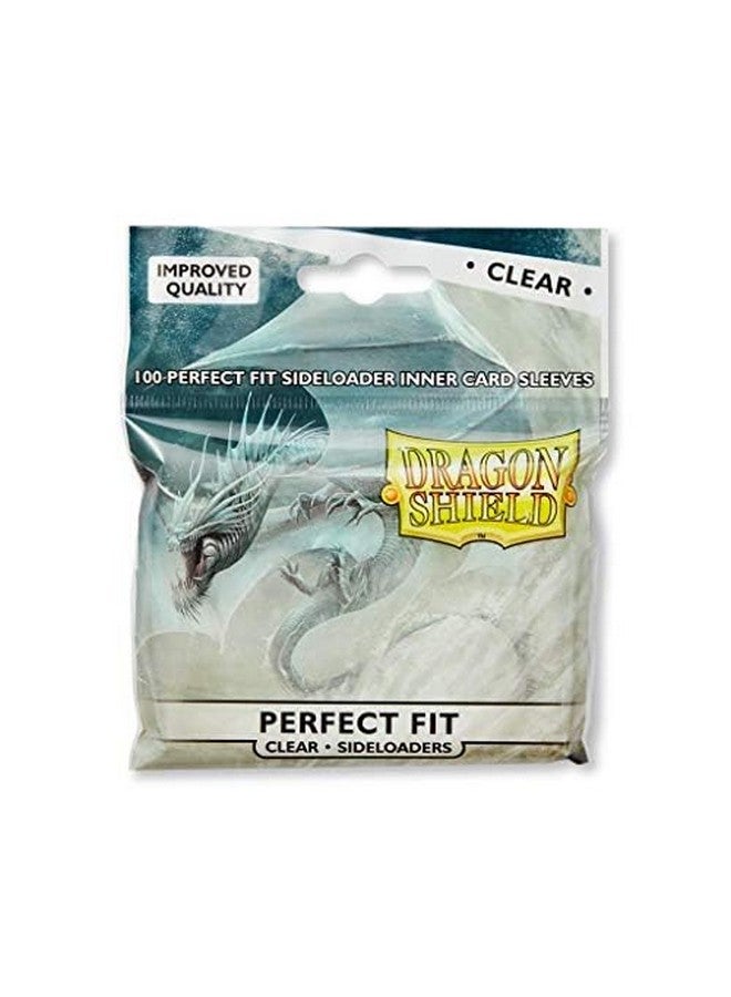 dragon shield 5 Packs Dragon Shield Inner Sleeve Sideloader Clear Standard Size 100 ct Card Sleeves Value Bundle! - Image 5