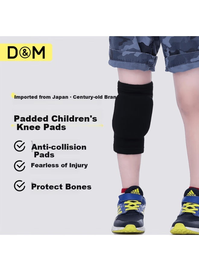 DM D&m Children's Sports Knee Pads, Imported From Japan For Skiing, Cycling, Roller Skating, And Mountain Climbing, Uni, One Piece - Image 1