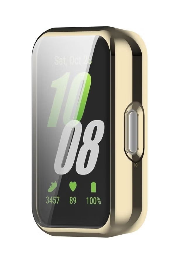 2 Pcs For  TPU Protective Case Cleas/Gold - Image 3