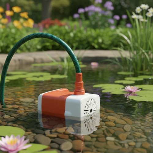 Depron Submersible Water Pump, 40W, 8 Feet Lift Height, for Aquarium, Pond, Cooler, Fountain, aquaponics, hydroponics (40 Watt Nimo) - Image 4