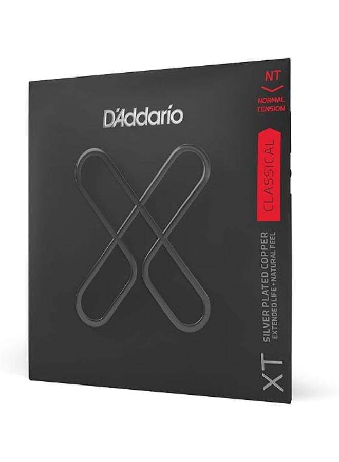 D'Addario XT Coated Classical Guitar Strings - XTC45 - Extended String Life with Natural Tone & Feel - Normal Tension