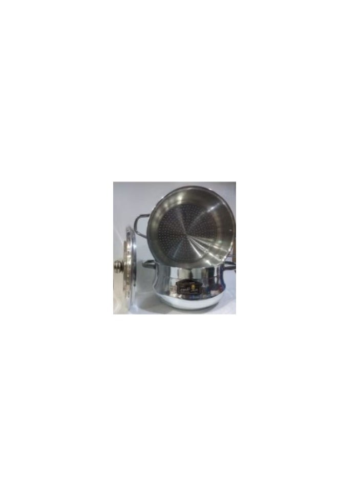 Obour October Aluminum Steamer, Steel Hand, Size 32, Obour October Jumbo, HAKH020  - Image 3