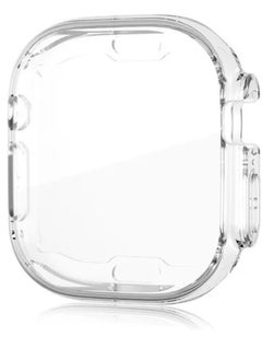 ZOOMEE Apple Watch Ultra 49mm Case Clear Soft Flexible TPU Full Screen Coverage Protective Transparent Bumper Cover Clear  - Image 4