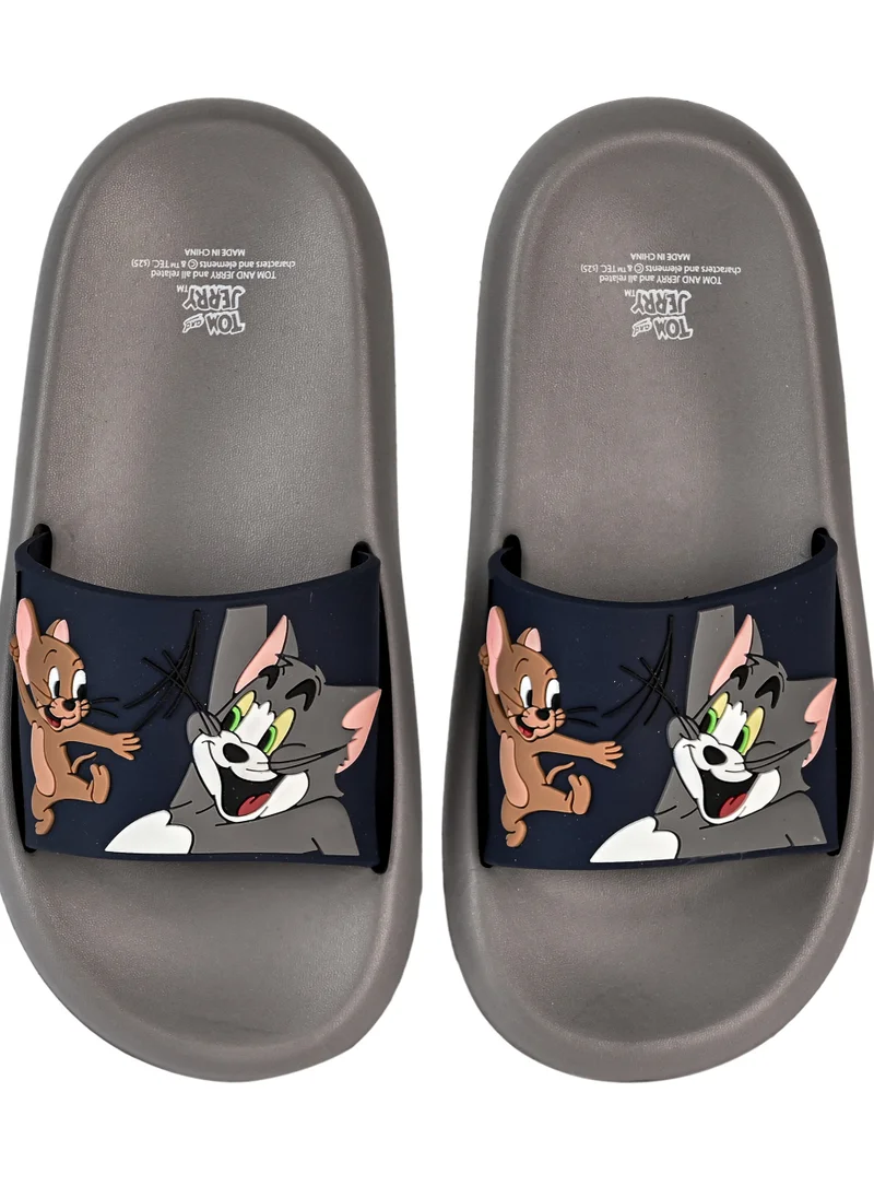 أوربانهاول Tom & Jerry Patterned Non-Slip Sole Boys' Slider Suitable for Daily Use