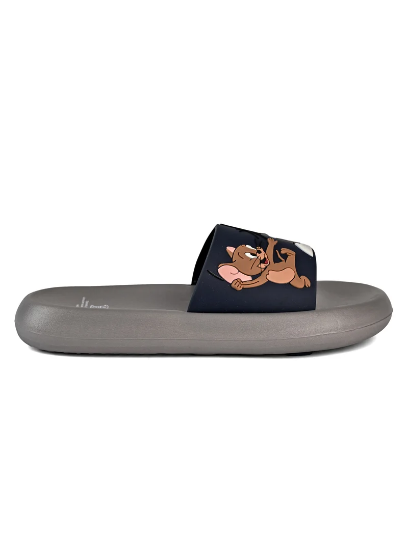 أوربانهاول Tom & Jerry Patterned Non-Slip Sole Boys' Slider Suitable for Daily Use