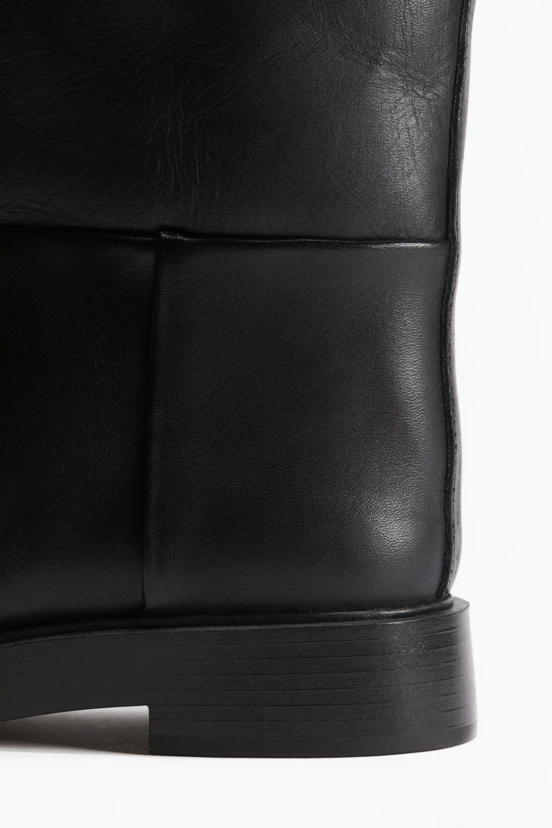 اتش اند ام Knee-High Leather Boots