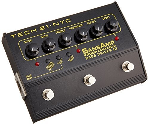 tech21 Tech 21 PBDR SansAmp Programmable Bass Driver DI - Image 1