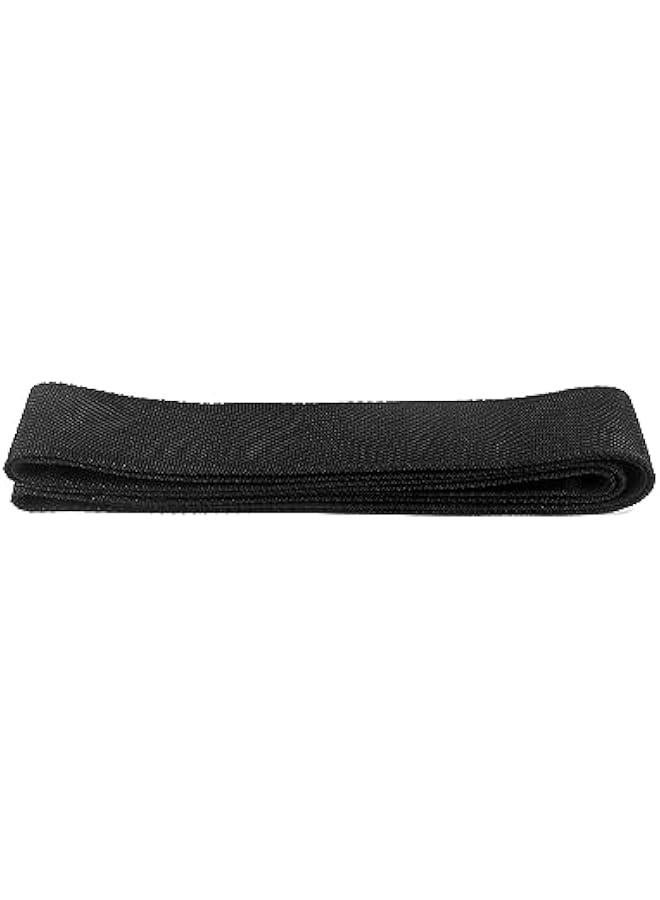 Arabest Winch Rope Protector Sleeve, 2 Pack 5cm/1.97 Wide x 2m/6.6' Long Polyester Winch Rope Protective Sleeve Trailer Winch Parts, Black - Image 2