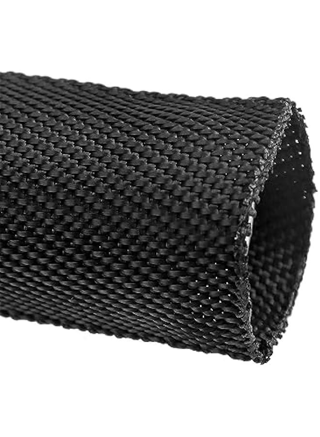 Arabest Winch Rope Protector Sleeve, 2 Pack 5cm/1.97 Wide x 2m/6.6' Long Polyester Winch Rope Protective Sleeve Trailer Winch Parts, Black - Image 5