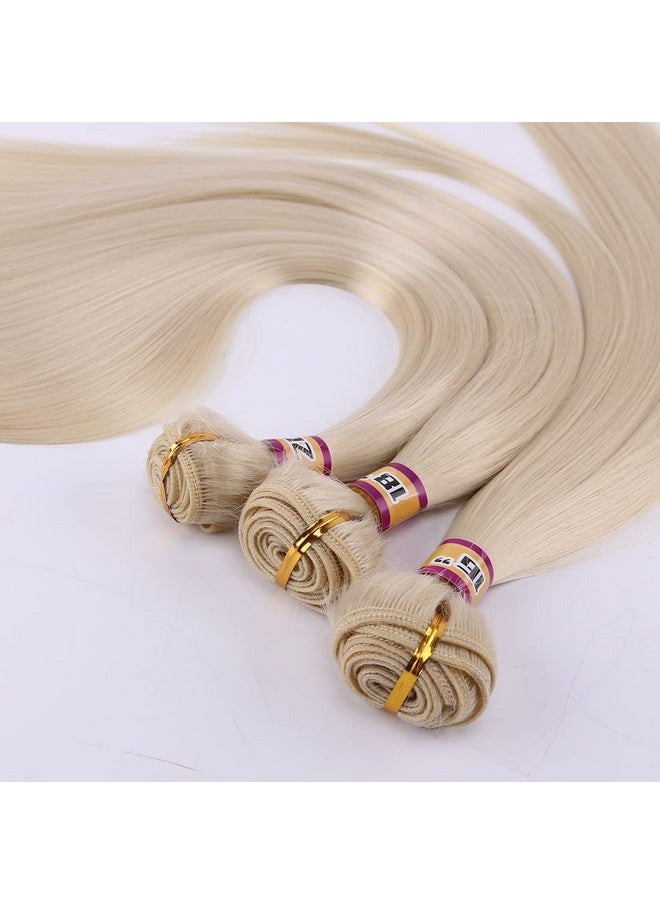 Blonde Silky Straight Synthetic Hair Weave Extensions 16 18 20 Inches 3 Bundles Color 613 Blonde Heat Resistant Fiber (613) - pzsku/Z394EE8908A55B81DC88FZ/45/_/1696663996/dd6a145d-71bb-4132-87d7-1d75bee74c32