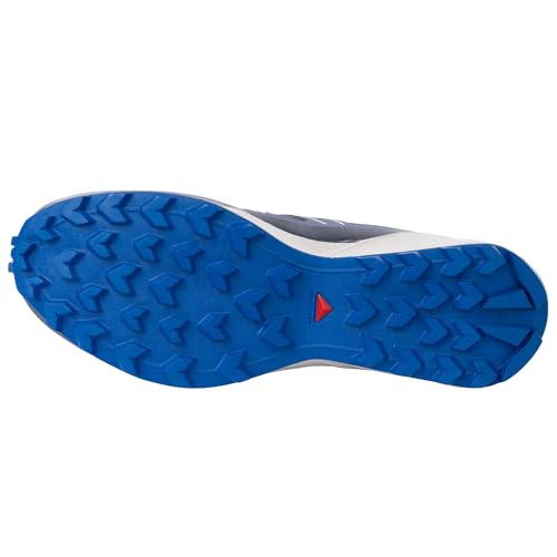 Salomon Men’s Speedcross Peak Trail Running Shoes - Blue Nights/Grisaille/Nautical Blue - 10.5 Medium - Image 5