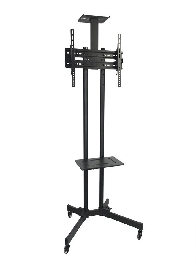 Skill Tech DG 60B Economy Versatile & Compact TV Stand for 32–75 Inch Screens, VESA 600x400mm, Max Load 50kg – Adjustable TV Stand for Home & Office  Black  - Image 1