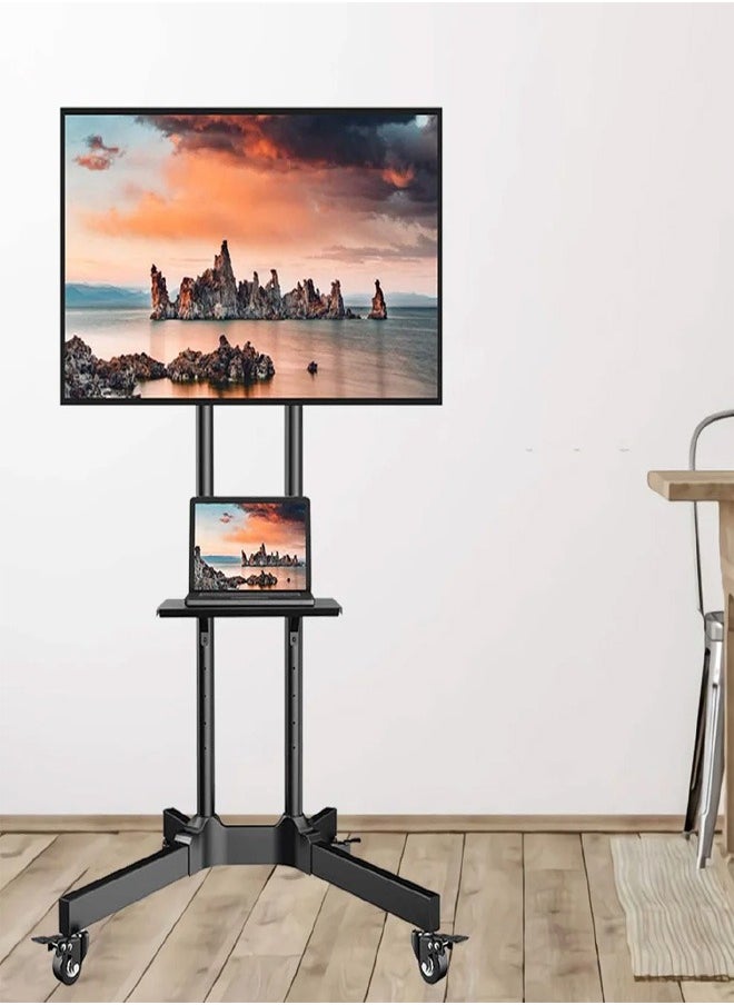 Skill Tech DG 60B Economy Versatile & Compact TV Stand for 32–75 Inch Screens, VESA 600x400mm, Max Load 50kg – Adjustable TV Stand for Home & Office  Black  - Image 3