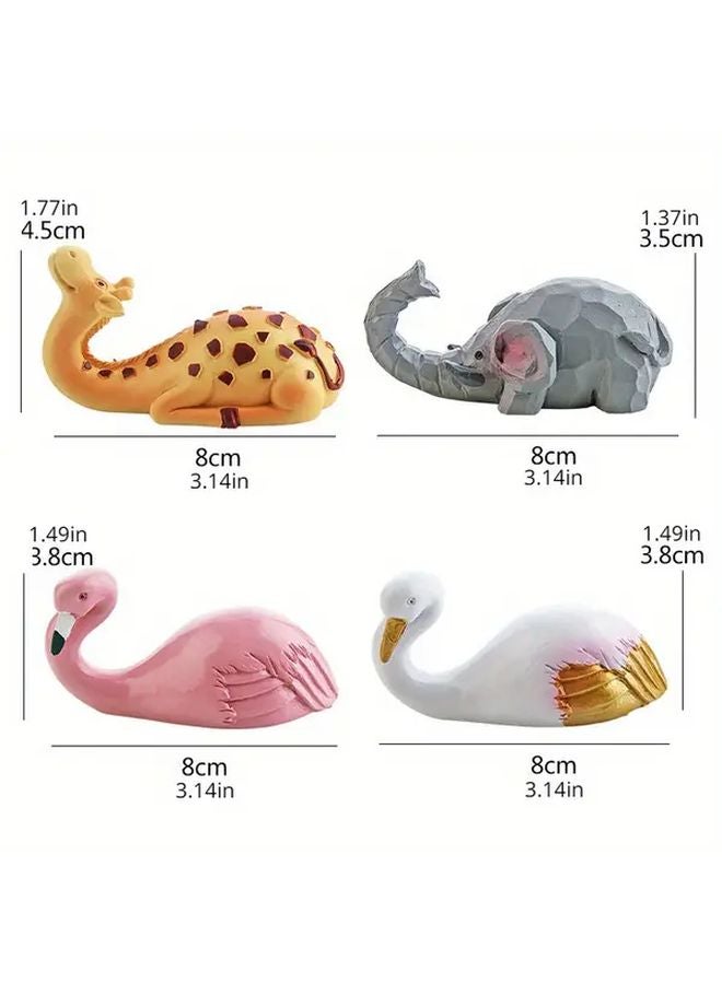 Flamingo Wall Hook 1pc Resin Key Holder Coat Hanger Aesthetic Room Decor - Image 3