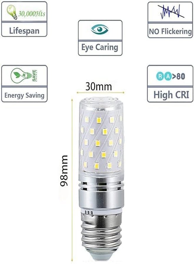 Diktmark E27 Led Light 12W Filament Bulb with 420 Lumen Warm White, Cool White and Natural White (PACK OF 2) - Image 4