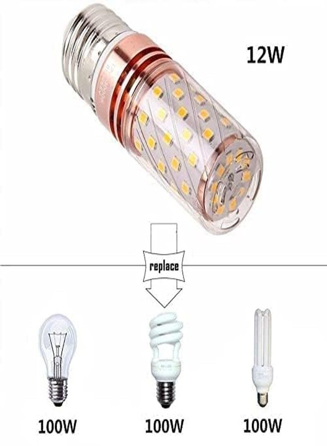 Diktmark E27 Led Light 12W Filament Bulb with 420 Lumen Warm White, Cool White and Natural White (PACK OF 2) - Image 5