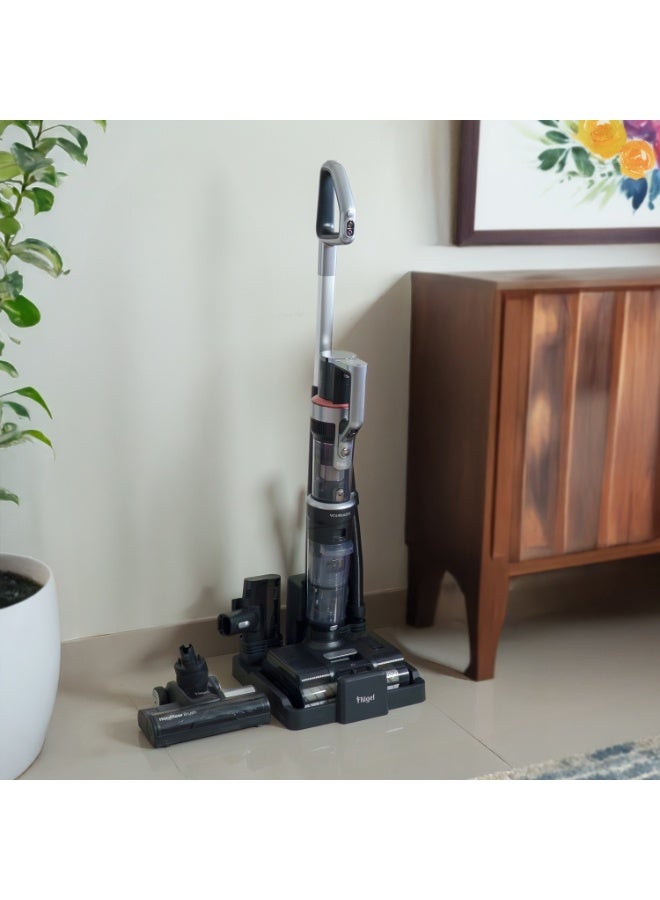 فلوجل مكنسة كهربائية لاسلكية 6 في 1 – Cyclone Vacuum Cleaner – قوة شفط 200 وات – بطارية حتى 90 دقيقة – تنظيف جاف ورطب – تصميم مرن 180° + ضمان سنتين - Image 5