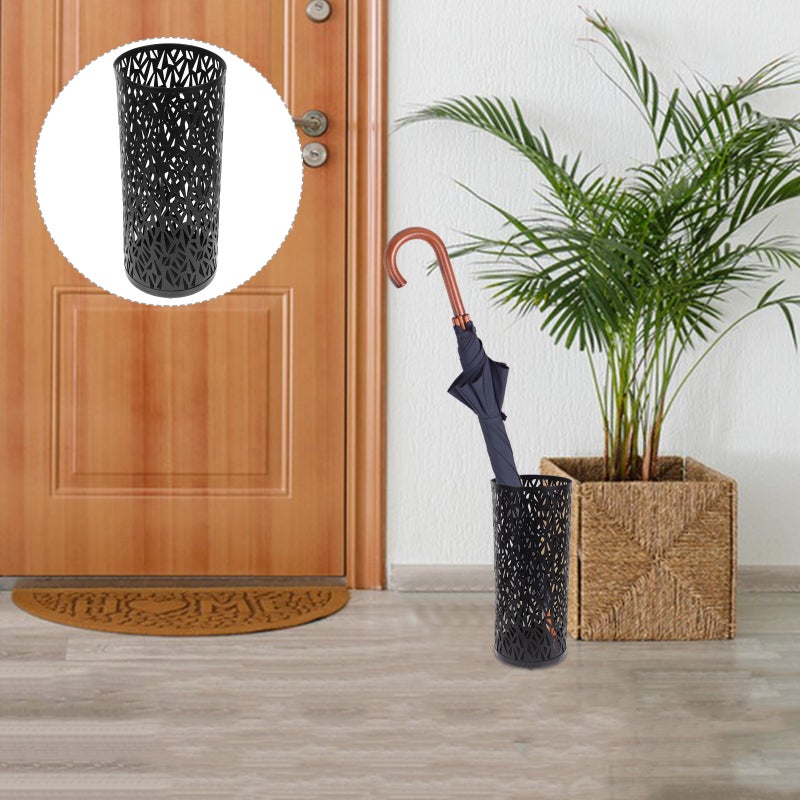 🏠 حامل مظلات معدني بسيط متين وعملي لمدخل المنزل - Image 1