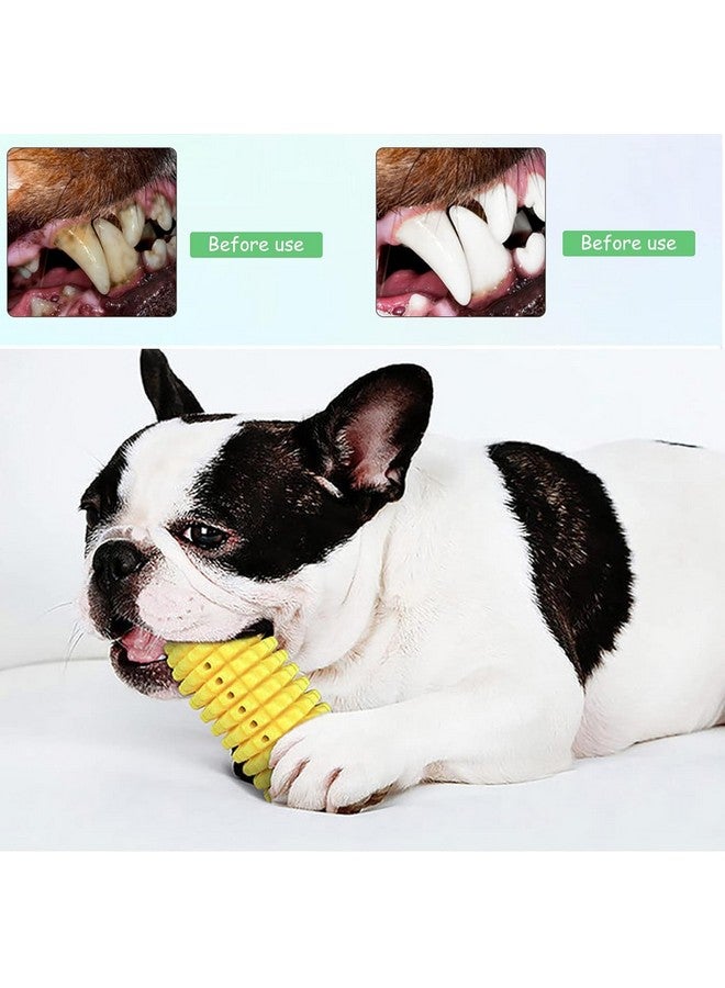 Corn Shape Dog Chew Toy, Natural Rubber Dog Teething Toy, Dog Toy For Entertainment And Dental Benefits, For All Breed Dogs And Puppies (Yellow) - Image 5