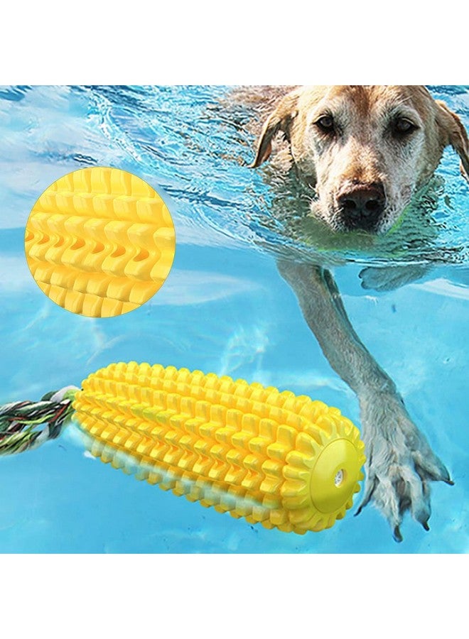 Corn Shape Dog Chew Toy, Natural Rubber Dog Teething Toy, Dog Toy For Entertainment And Dental Benefits, For All Breed Dogs And Puppies (Yellow) - Image 4