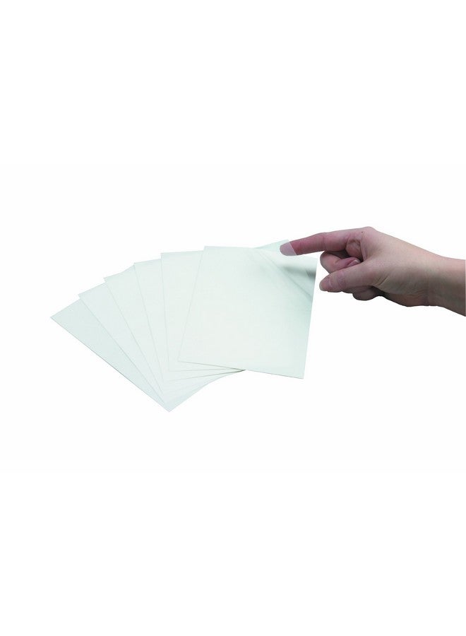 Brady 99272 Clear Polyester Protective Overlaminate For Write-On Labels , Clear, 4.5" Height X 6.5" Width (25 Labels Per Package)