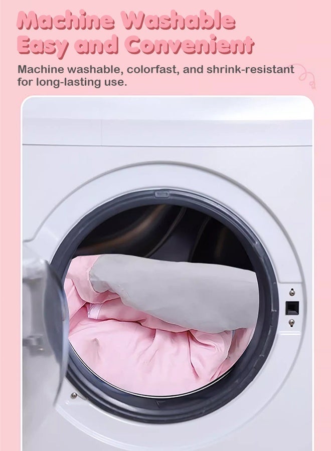 Forthcan Kids Play Tent Playhouse, Foldable & Washable Indoor/Outdoor Tent with Curtains, Window & LED Ball String Lights, Reading Nook Activity Center, Gifts for Boys & Girls Age 3+ - Image 5