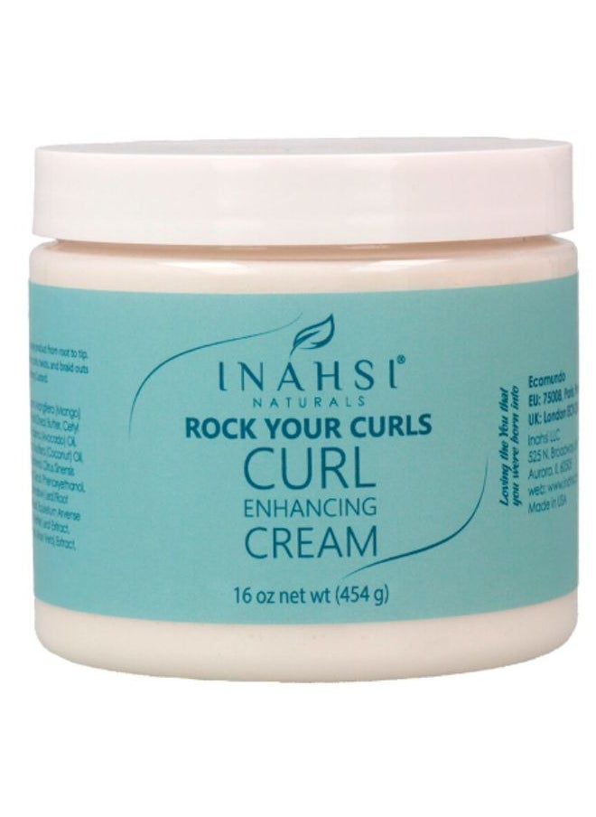 INAHSI - Rock Your Curls Curl Enhancing Cream 454g - Image 1