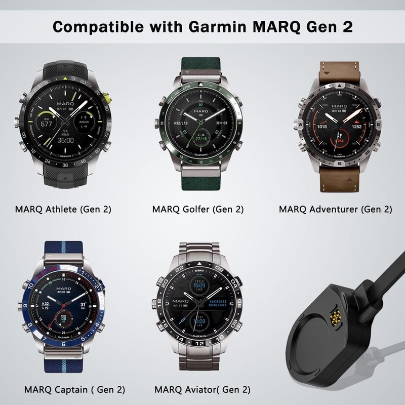 Azonee USB-C Charging Cable for Garmin MARQ Gen 2, Magnetic Charger Dock Compatible with Garmin MARQ Adventurer/MARQ Athlete/MARQ Aviato/MARQ Captain/MARQ Golfer (Gen 2)-3.3FT/1M - Image 5