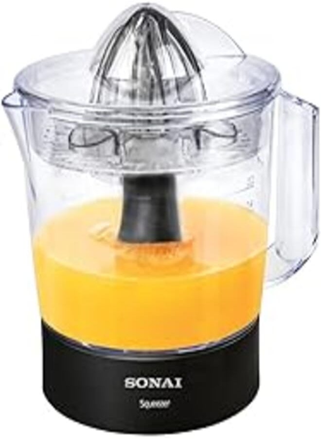 Sonai Sonai Citrus Juicer – Squeezer, 30-watt Capacity 1L,black-MAR-755 black 