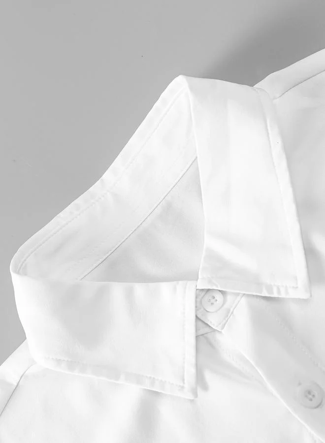 Take Two White Men White Short Sleeve Shirt for Men | Best Price UAE