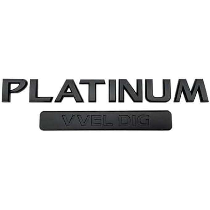 rayihni Nissan Patrol Armada Y62 Y61 Accessories Black Emblem Sticker Side Rear V8 Platinum For Nissan Patrol - Image 2