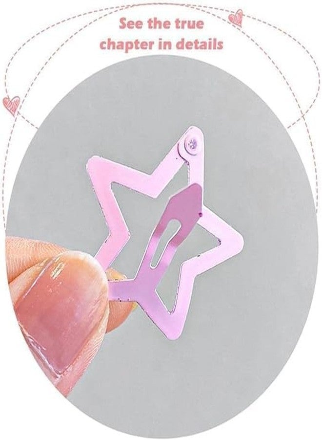 Rinpoche دبابيس شعر صغيرة على شكل نجوم صغيرة من رينبوتشي، مانعة للانزلاق، دبابيس شعر لطيفة على شكل نجوم، إكسسوارات شعر معدنية للشعر الطويل والقصير (أسود) (عبوة من 10 قطع) (فضي) - Image 5