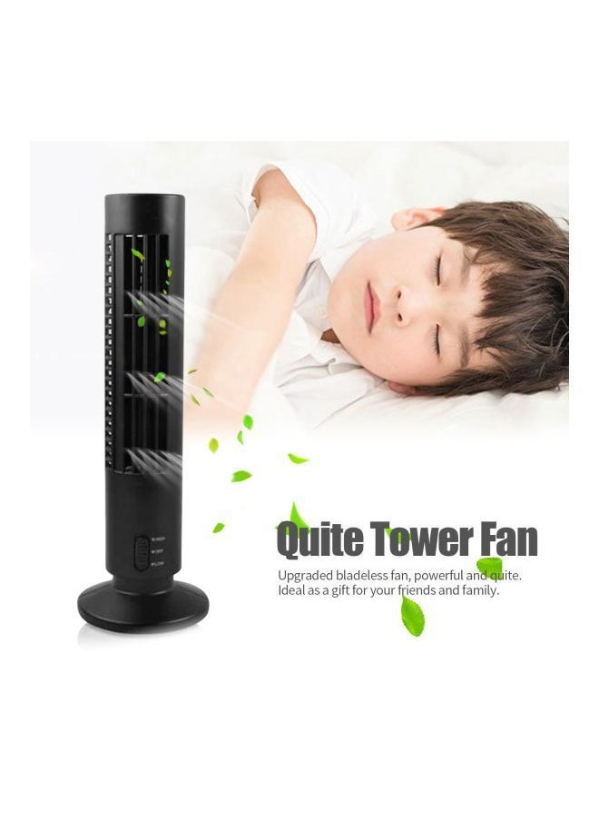 NIBEMINENT Bladeless Electric Fan HKJ-142 Black  - Image 2