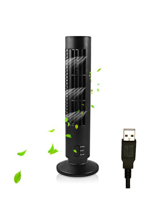 NIBEMINENT Bladeless Electric Fan HKJ-142 Black  - Image 3